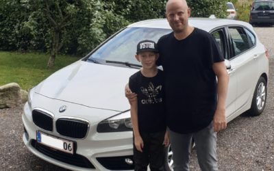 Hurtigt og nemt – 5-stjerner herfra til Brian fra Dansk Bilimport